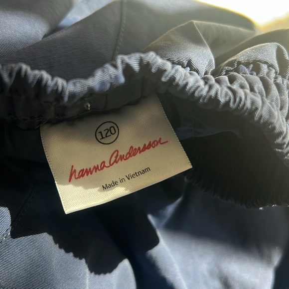 Boys, Hanna Andersson, snow winter pants size 120 (6-7) navy blue - Picture 7 of 7